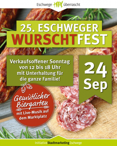 25. Eschweger Wurschtfest am 24.09.2023
