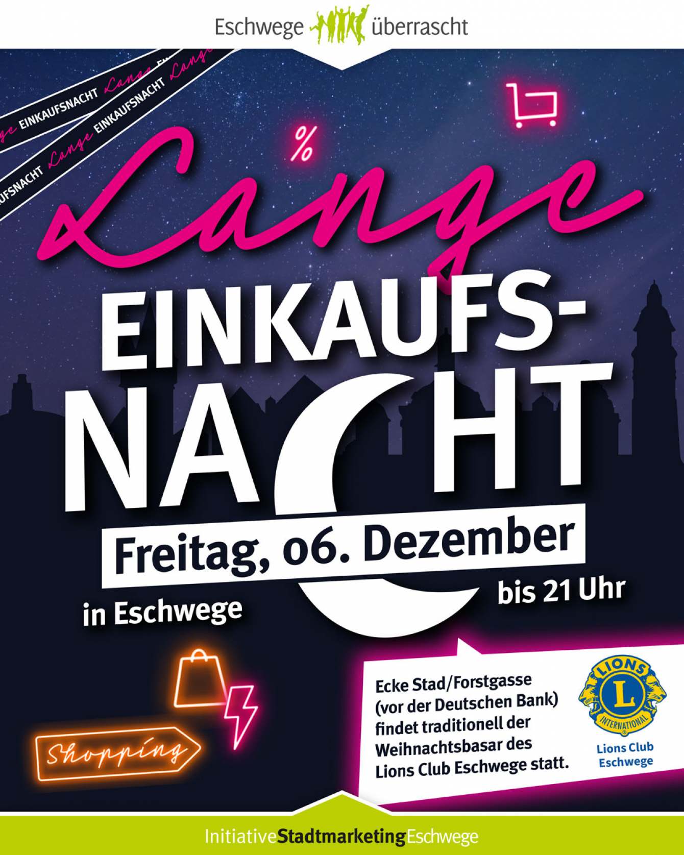 Lange Einkaufsnacht am 06.12.2024